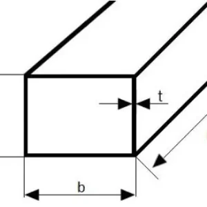 Zwrot pieniędzy Profil nierdzewny surowy 70x40x3 dł.500mm